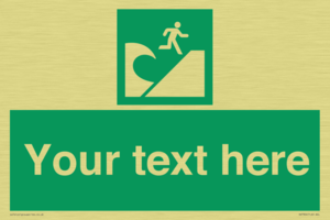 Custom Safe Condition Tsunami evacuation area